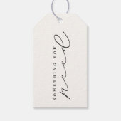 クリスマスイブ/クリスマスが必要なもの ギフトタグ (正面)