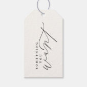 クリスマスイブ/クリスマスが欲しいもの ギフトタグ (正面)