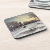 クリスマスイブ コースター (左側)