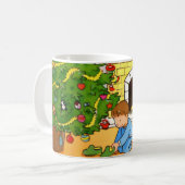 クリスマスイブ コーヒーマグカップ (正面左)