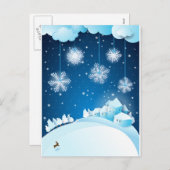 クリスマスイブ シーズンポストカード (正面/裏面)