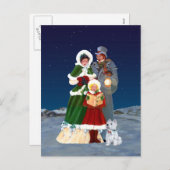 クリスマスイブ シーズンポストカード (正面/裏面)