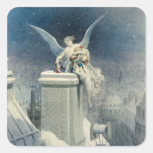 クリスマスイブ スクエアシール (正面)