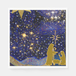 クリスマスイブ スタンダードランチョンナプキン