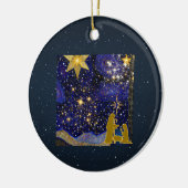 クリスマスイブ セラミックオーナメント (左)