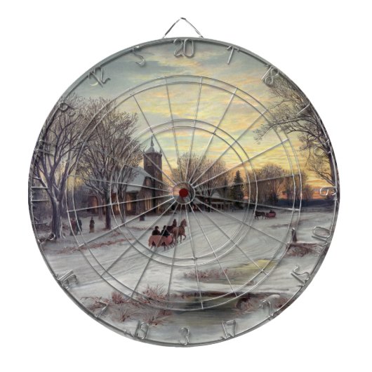 クリスマスイブ ダーツボード (正面)