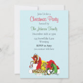 クリスマスイブ・ドラゴン 招待状 (正面)