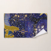 クリスマスイブ バスタオルセット (ハンドタオル)