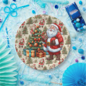 クリスマスイブ ペーパープレート (パーティー)