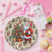 クリスマスイブ ペーパープレート (パーティー)