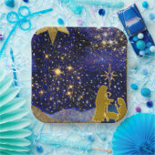 クリスマスイブ ペーパープレート (パーティー)