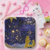 クリスマスイブ ペーパープレート (パーティー)