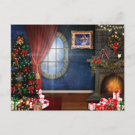 クリスマスイブ ポストカード