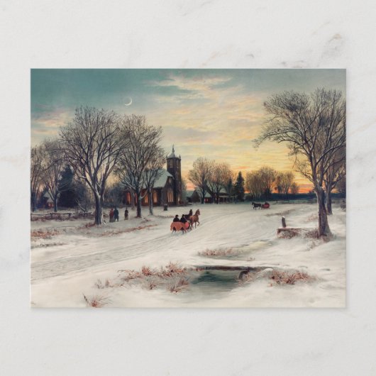 クリスマスイブ ポストカード (正面)