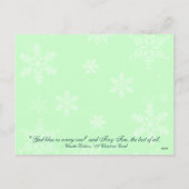 クリスマスイブ – ポストカード#2 シーズンポストカード (裏面)