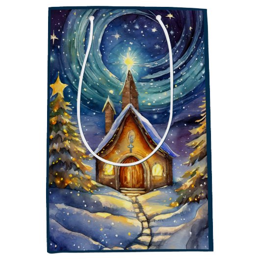 クリスマスイブ ミディアムペーパーバッグ (正面)