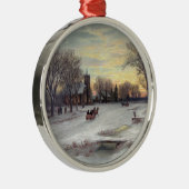 クリスマスイブ メタルオーナメント (右)