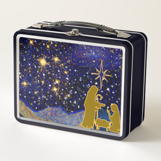 クリスマスイブ メタルランチボックス (正面)