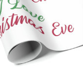 クリスマスイブ ラッピングペーパー (ロールコーナー)