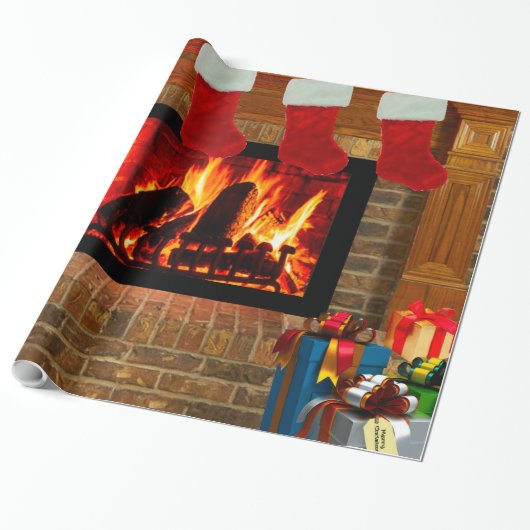 クリスマスイブ ラッピングペーパー (アンロールド)