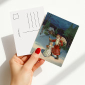 クリスマスイブ | ヴィンテージ休日 ポストカード