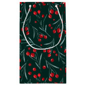 クリスマスイブ – 伝統的クリスマスパッケージ スモールペーパーバッグ (裏面)