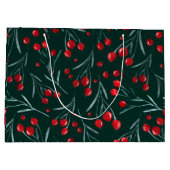 クリスマスイブ – 伝統的クリスマスパッケージ ラージペーパーバッグ (裏面)