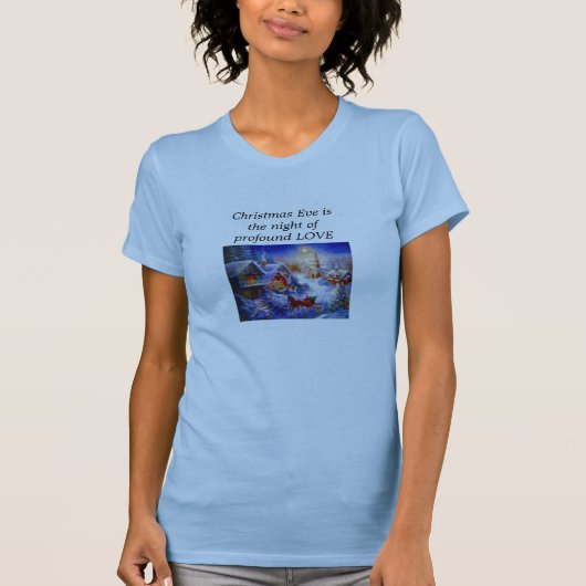 クリスマスイブ Tシャツ (正面)