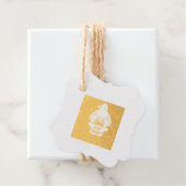 クリスマスイメージファンシー文字スクウェアメッセージカード フェイバータグ (箱)