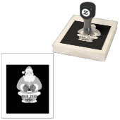 クリスマスイメージ文字ウッドアートラバースタンプ ラバースタンプ (押印)