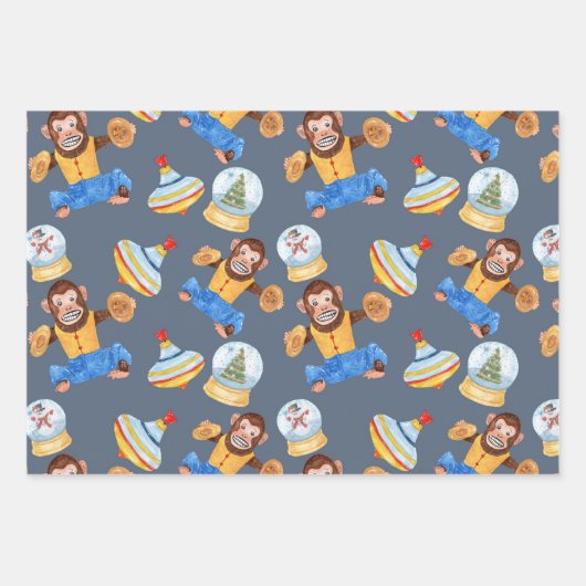 クリスマスイメージ紙シート ラッピングペーパーシート (正面)