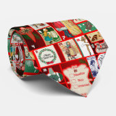 クリスマスイラストレーションヴィンテージ休日おもしろい ネクタイ (ロール)