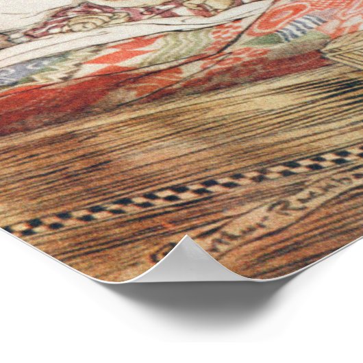 クリスマスイラスト ポスター (角)