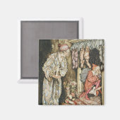 クリスマスイラスト マグネット (正面/裏面)