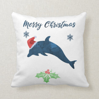 クリスマスイルカ クッション