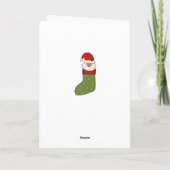 クリスマスイルカ シーズンカード (裏面)