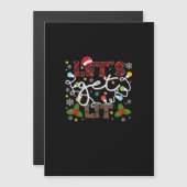 クリスマスイルミネーションで乾杯！サンタのクリスマスデザイン (正面/裏面)