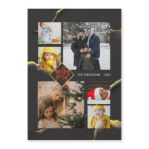 クリスマスインキー抽象芸術ブラックホリーすてき写真