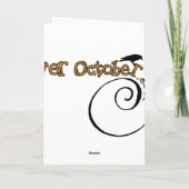 「クリスマスインクロー」カード シーズンカード (裏面)