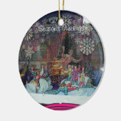 クリスマスインザシティオーナメント セラミックオーナメント (左)