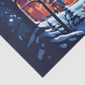 クリスマスインザシティデカップクラフト紙 薄葉紙 (詳細)