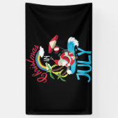 クリスマスインセブンサマービーチバケーション 横断幕 (縦)