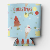 クリスマスインセブン夏クーラーボックス 缶クーラー (正面)