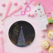 クリスマスインダウンタウンダラス ペーパープレート (パーティー)