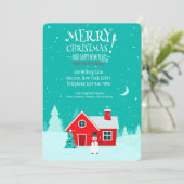クリスマスインニューホームホリデーカード シーズンカード (スタンド正面)