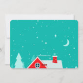 クリスマスインニューホームホリデーフォトカード シーズンカード (裏面)