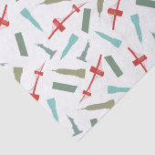 クリスマスインニューヨークシティホリデー建物 薄葉紙 (詳細)