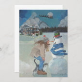 クリスマスインハーライスビルサンキューカード サンキューカード (正面/裏面)