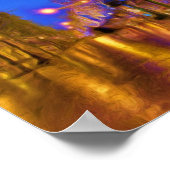 クリスマスインパリプリント ポスター (角)