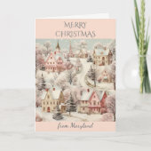 クリスマスインヴィンテージメリーランドビレッジ シーズンカード (正面)
